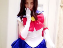 朱可儿cos最少衣服,挑战最少衣服极限